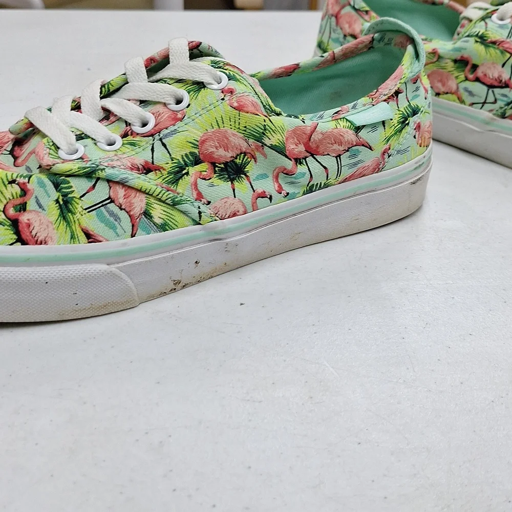 Vans Ultra Cush Flamingo Tropical Low Top Lace-Up Sneaker Tennis Shoes - Size 9 - Picture 10 of 11